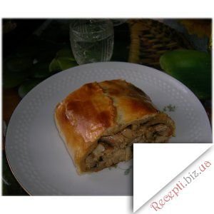 Листковий пиріг із фазана