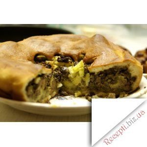 Фото: Начинка для пирога "Куряча печінка + брюссельська капуста"