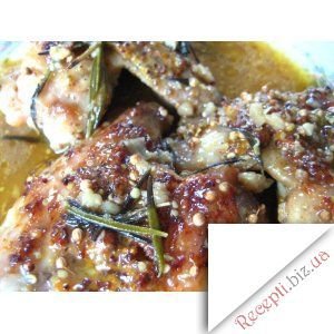 Курячі крильця у часниково-пивному соусі