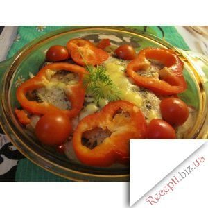 Камбала «Святкова» із овочами