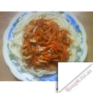 Фото: Спагеті із соусом «Тіфані»