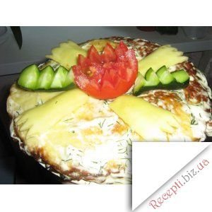 Фото: Закусочний тортик "Наташка"
